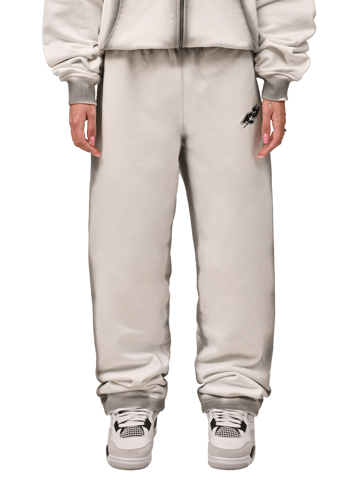 Y2K Sweatpants - Pearl