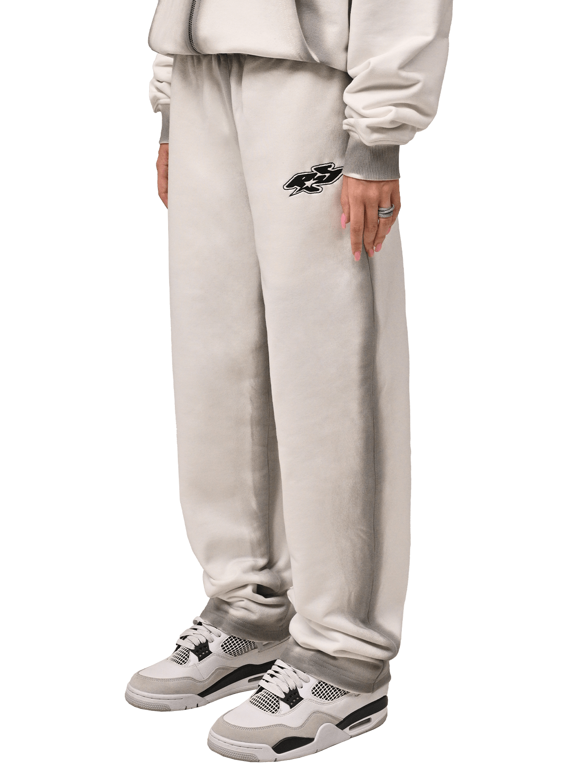 Y2K Sweatpants - Pearl