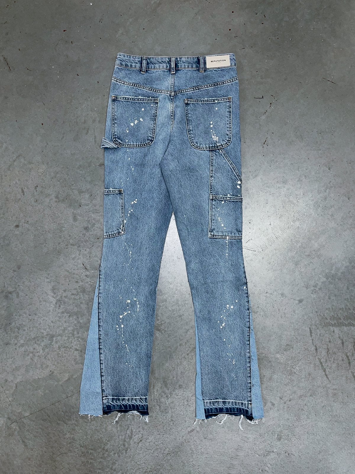 Flare Denim - Light Stone