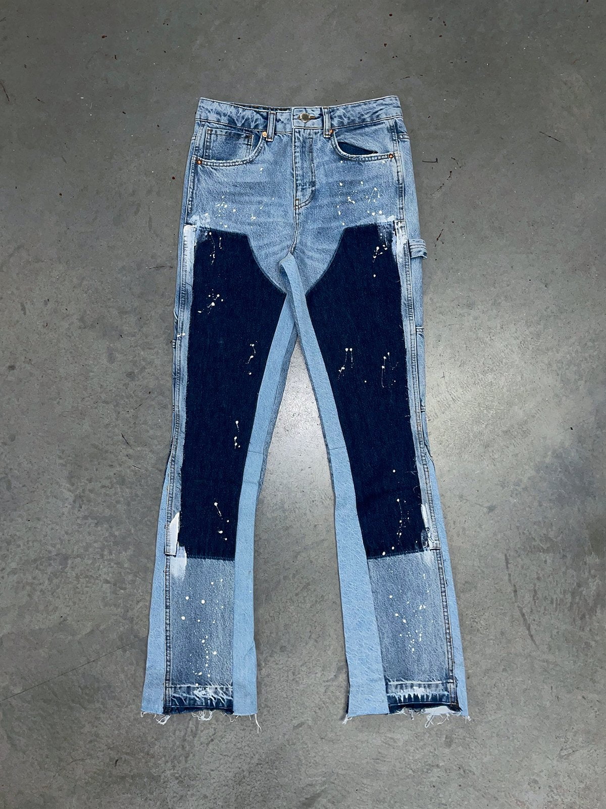 Flare Denim - Light Stone