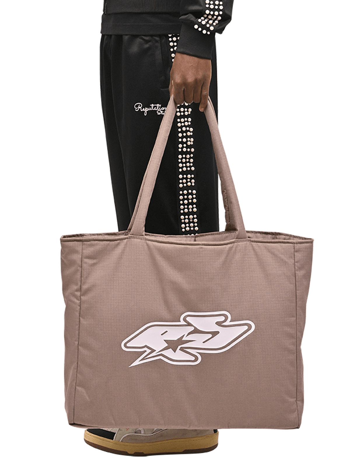 Y2K Tote Bag - Taupe