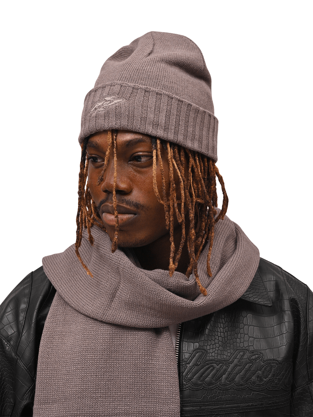 Y2K Knit Beanie - Grey