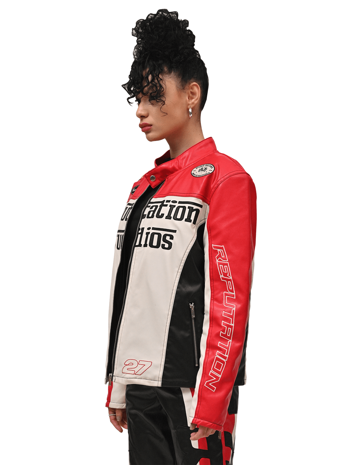 Moto Jacket - Red