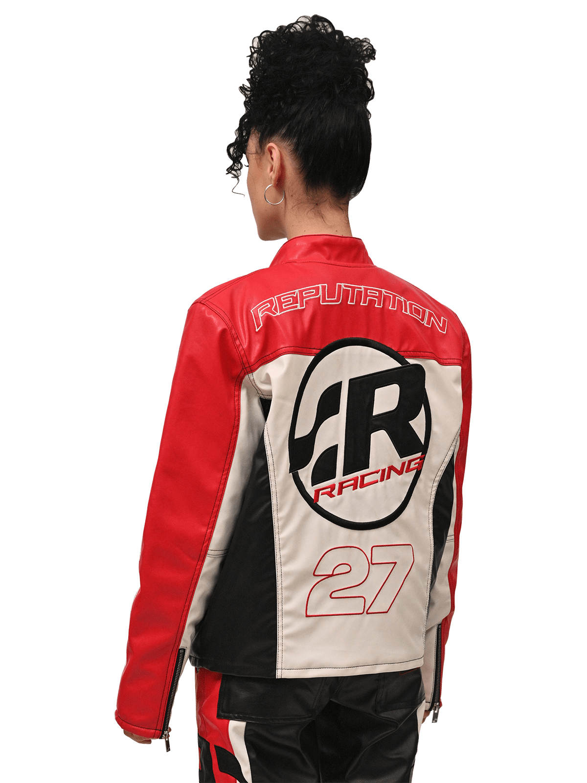 Moto Jacket - Red