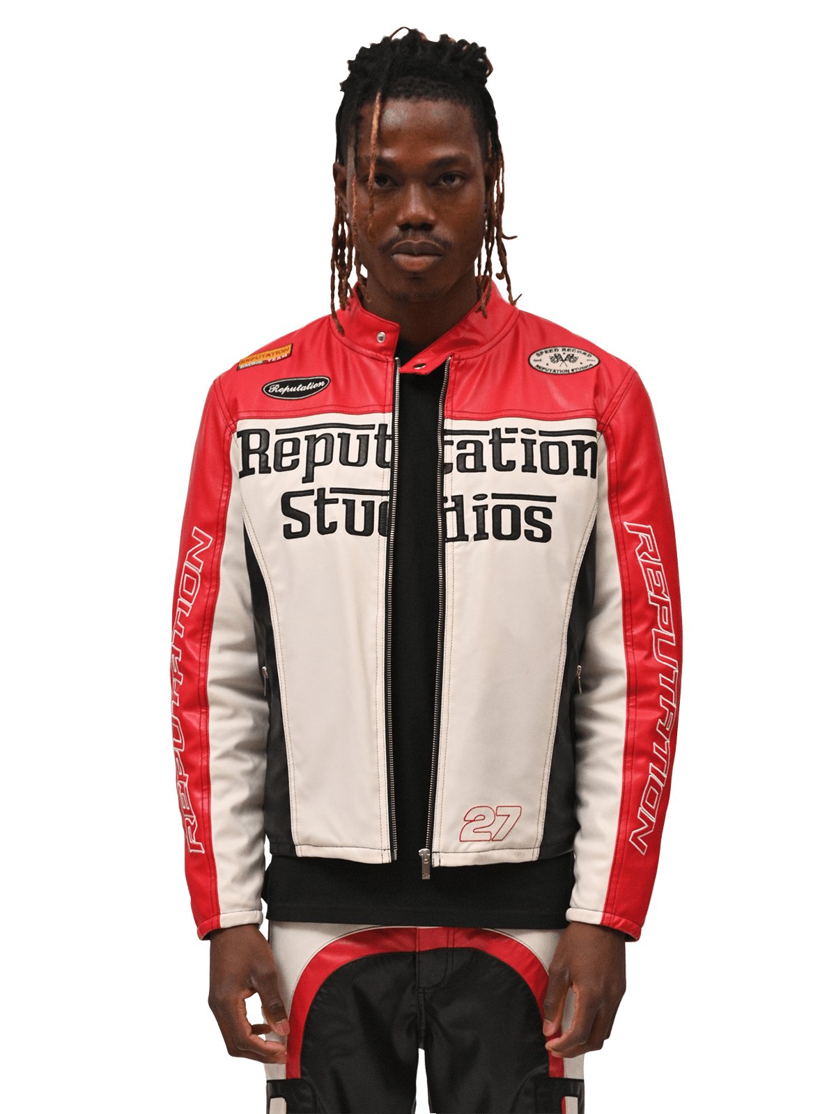 Moto Jacket - Red