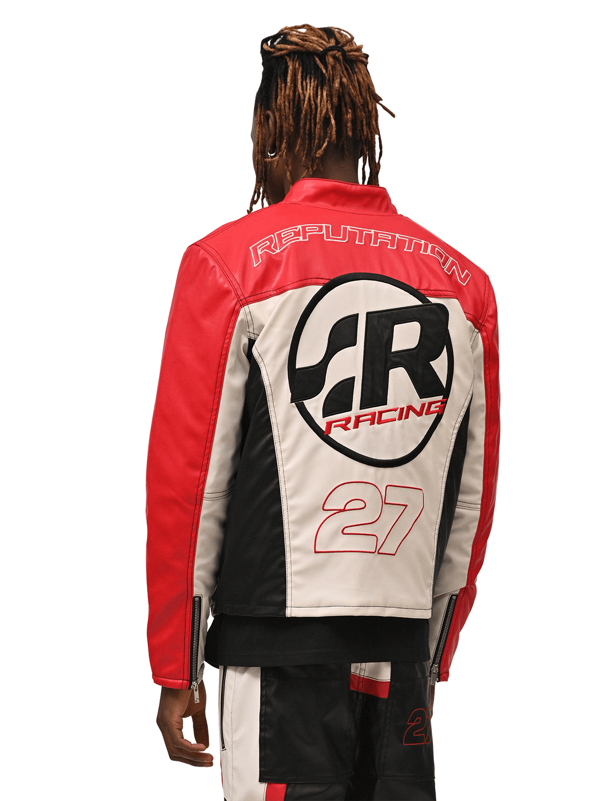 Moto Jacket - Red