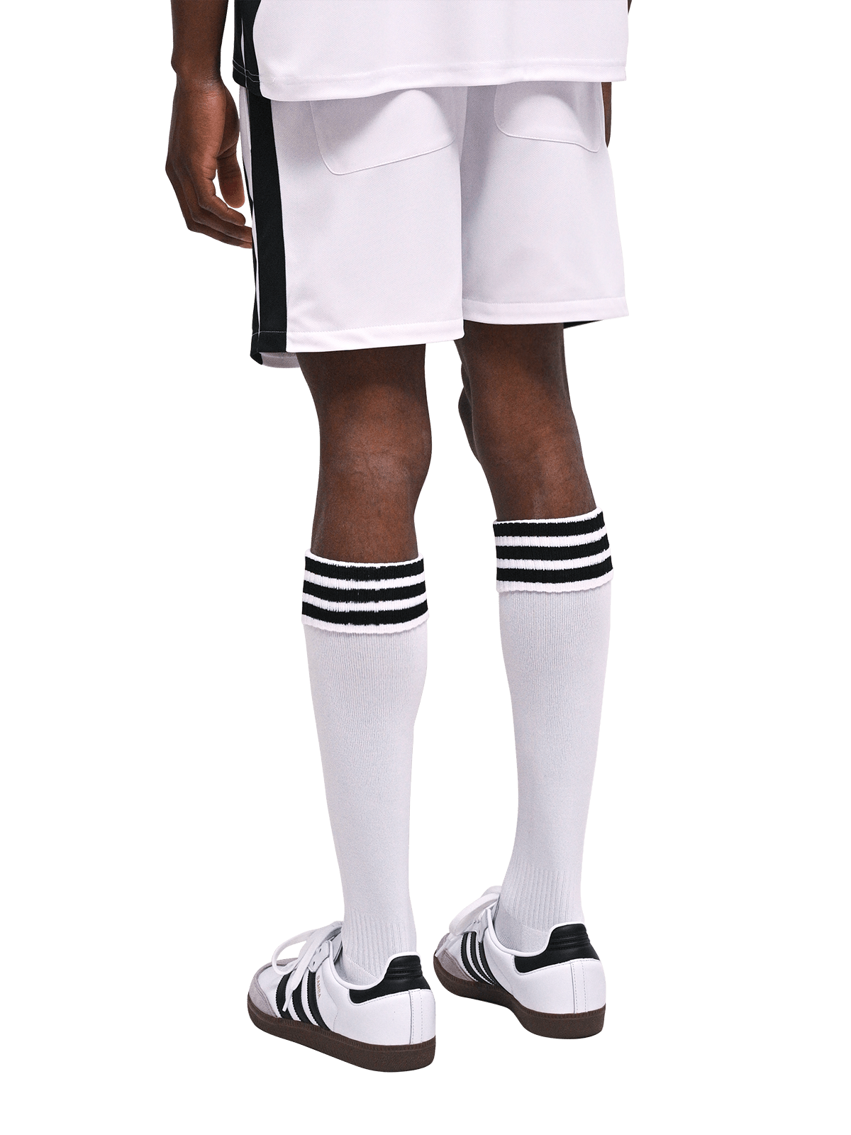 Football Shorts - White