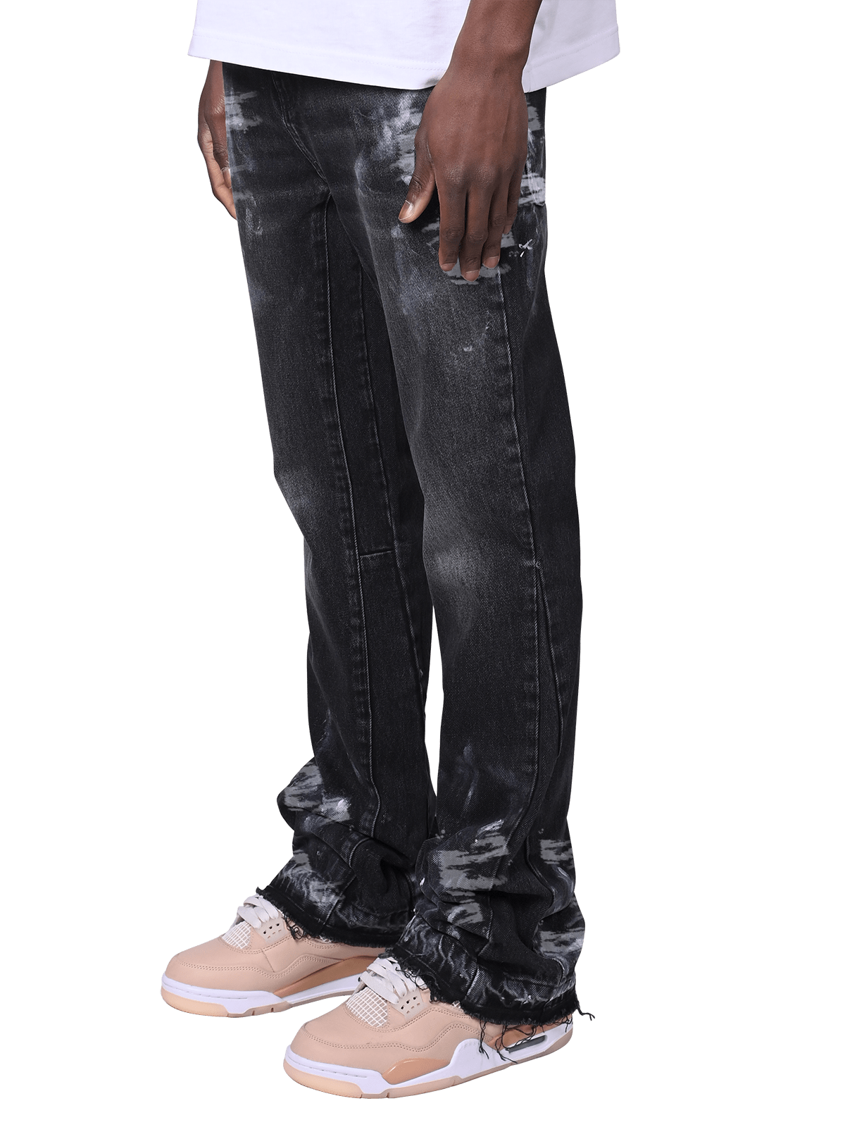 Flare Painters Denim - Black