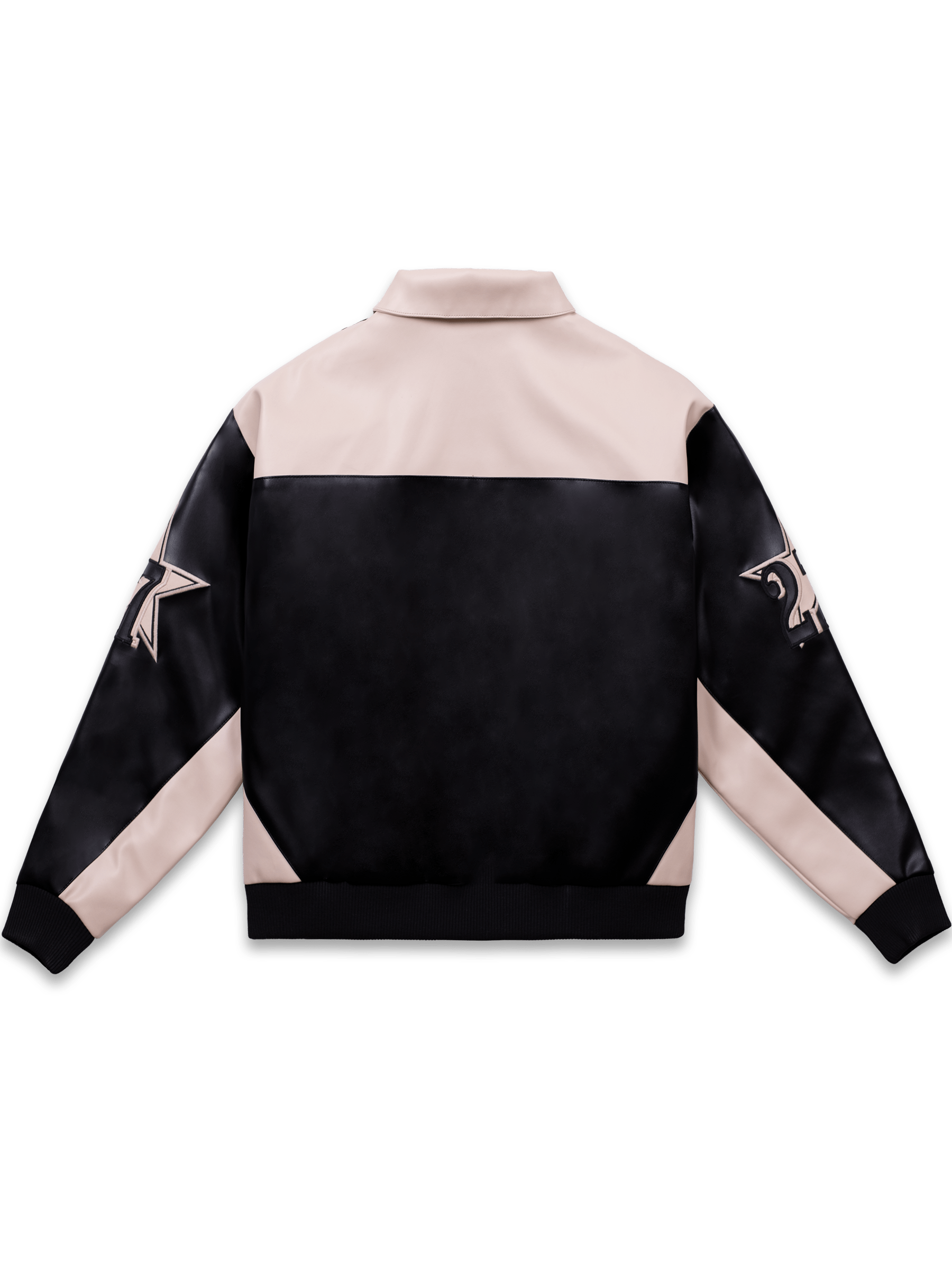 Racing Leather Jacket - Black