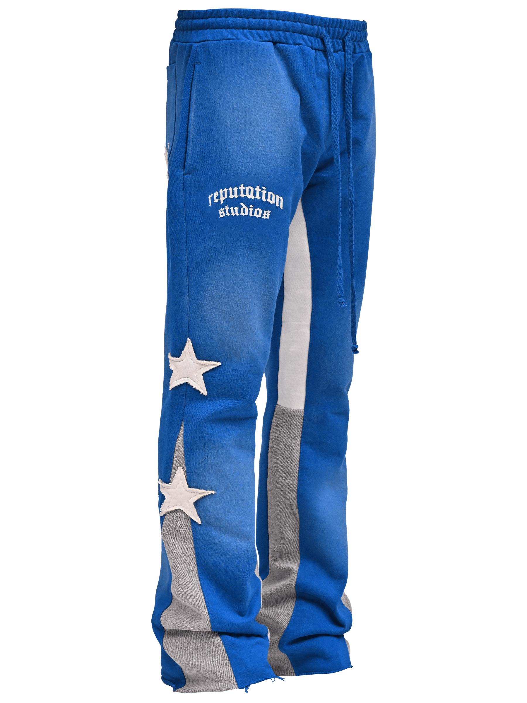 Sun Fade Flare Sweatpants - Royal Blue