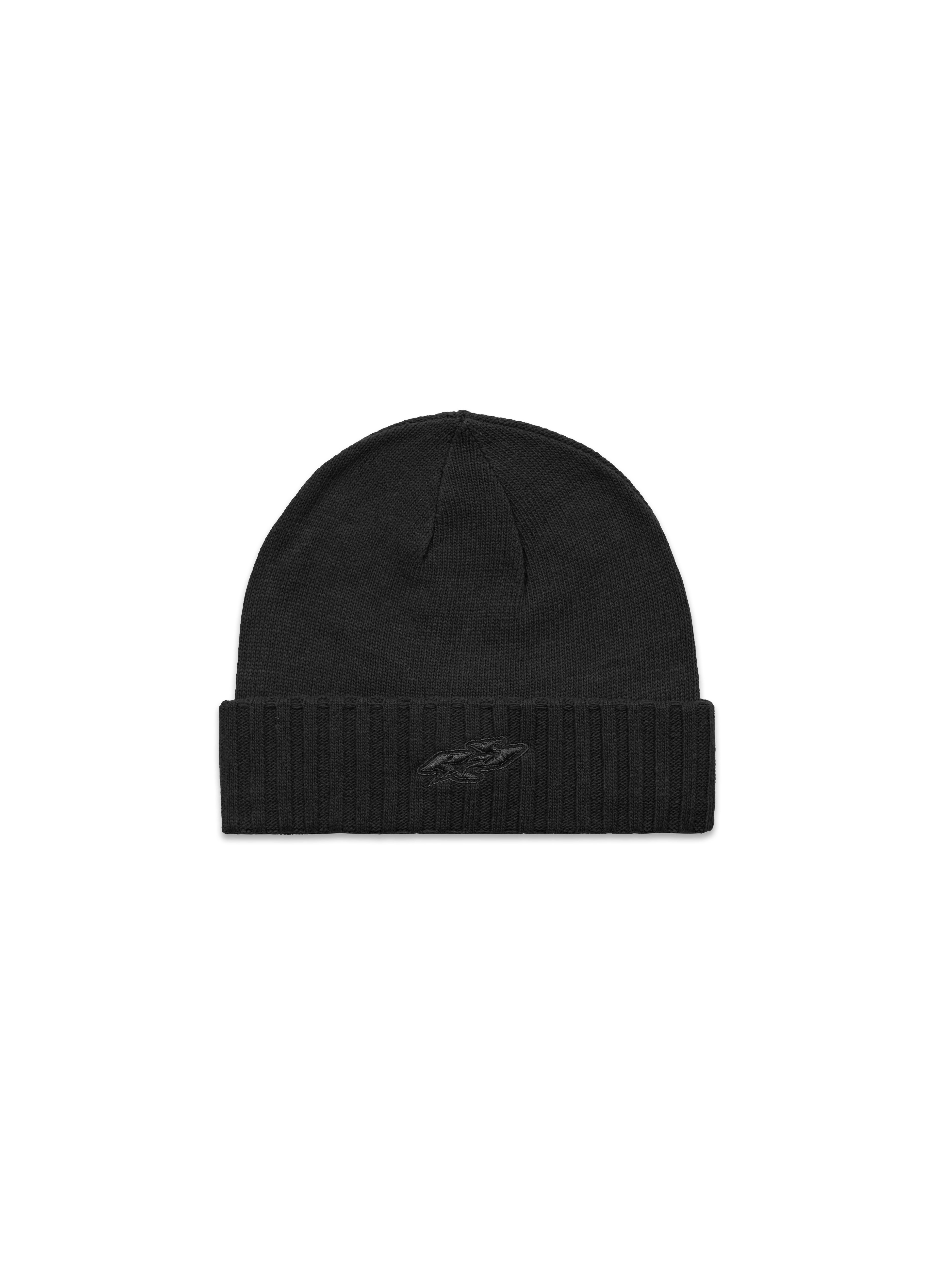 Y2K Knit Beanie - Black