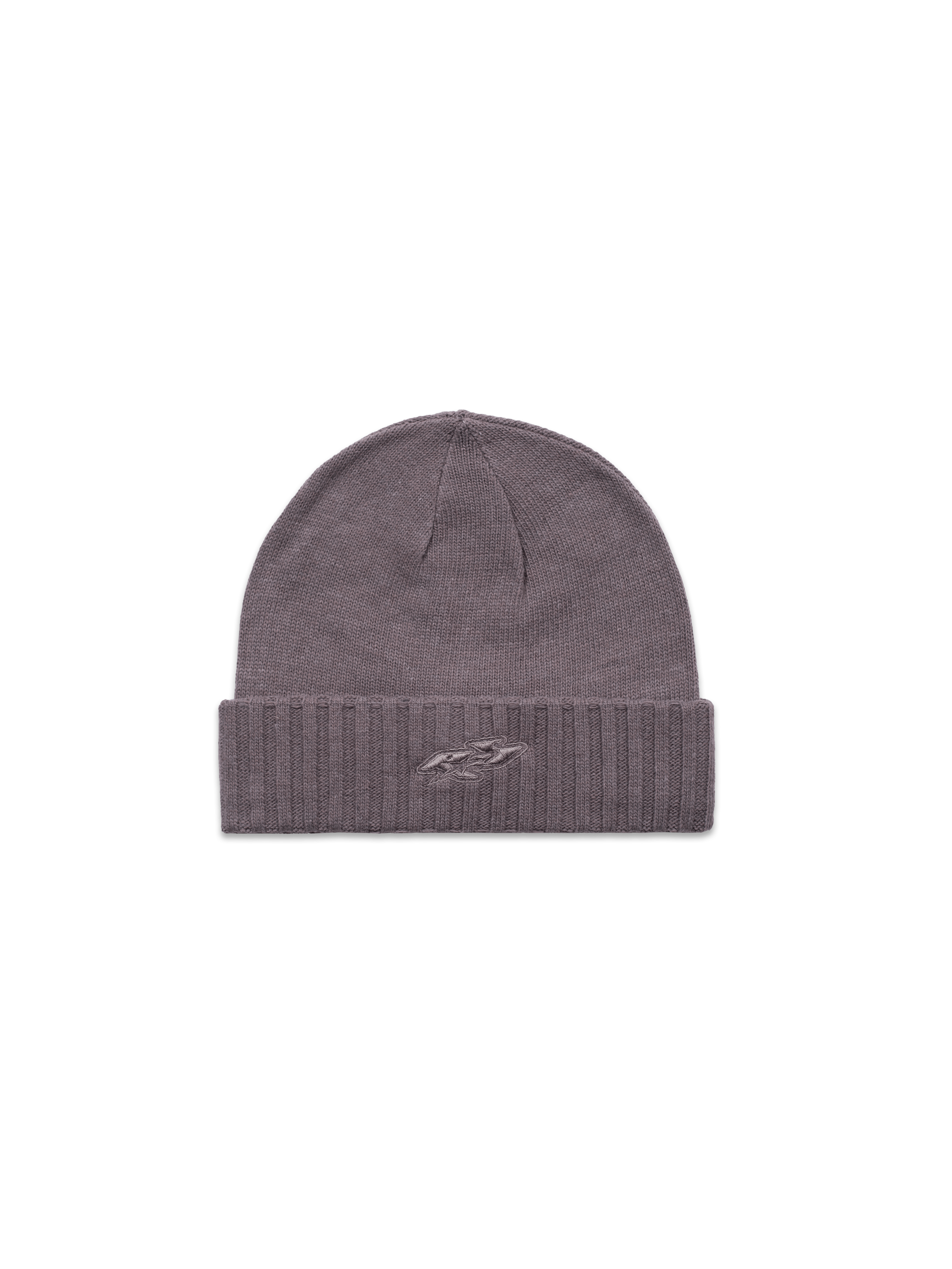 Y2K Knit Beanie - Grey